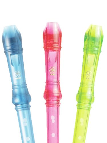 Yamaha YRS-20B barokk szoprán átlátszó furulya rózsaszín