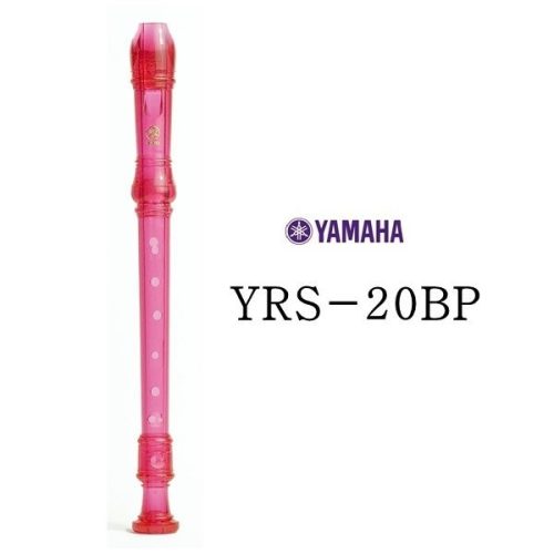 Yamaha YRS-20B barokk szoprán átlátszó furulya rózsaszín