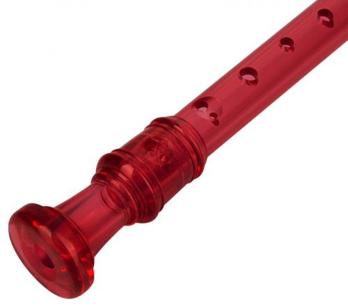 Yamaha YRS-20B barokk szoprán átlátszó furulya piros