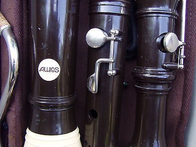 Aulos "533" basszus barokk S-csővel furulya