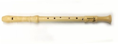 Schneider "C" tenor barokk furulya, 3 részes, billentyűvel