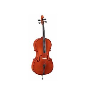   Cselló "Etüd" kezdőknek, laminált, cseresznyebarna több méretben - 1/8