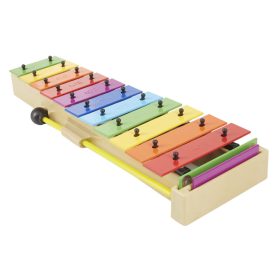   Harangjáték junior xilofon/metallofon 13 színes hanglappal