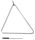 Triangulum/ fémháromszög ütővel 6 coll, 16 cm