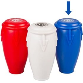 Shaker konga alakú kék