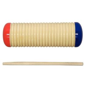 Guiro és shaker fa kaparóval