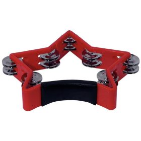 Tamburin, csörgő csillag forma