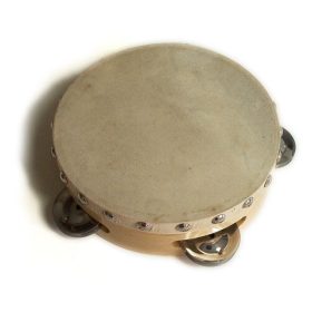 Csörgődob egysoros, fa 20 cm(vagy 25 cm)