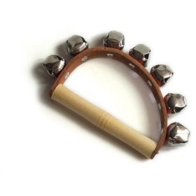 Bőr patkócsörgő/ száncsengő, 7 csörgős