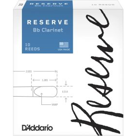 D'addario Reserve Bb klarinét nád 3