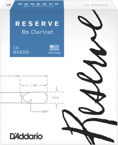 D'addario Reserve Bb klarinét nád 3