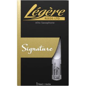 Légére alt szaxofon műanyag nád 3  Signature