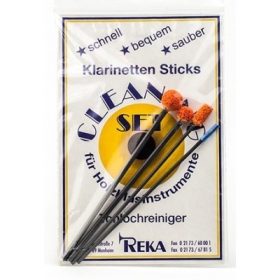   Hanglyuk tisztító szivacsos pálca készlet REKA klarinét/ oboa/ fagott