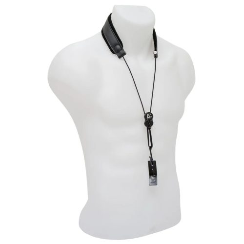 BG Angolkürt nyakzsinór, bőr elastic