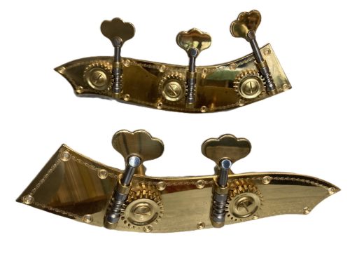 Bőgő kulcskészlet "Rubner" réz, 5 húros