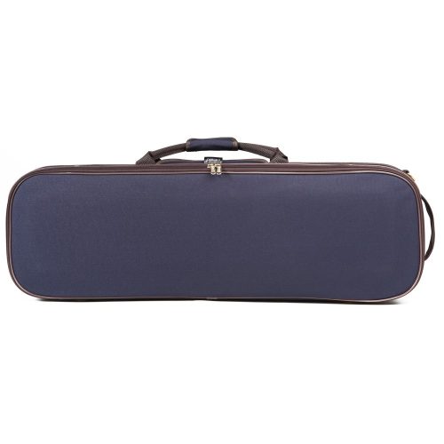 Hegedűtok szögletes kottazsebbel Paisley (kék) 2 kg