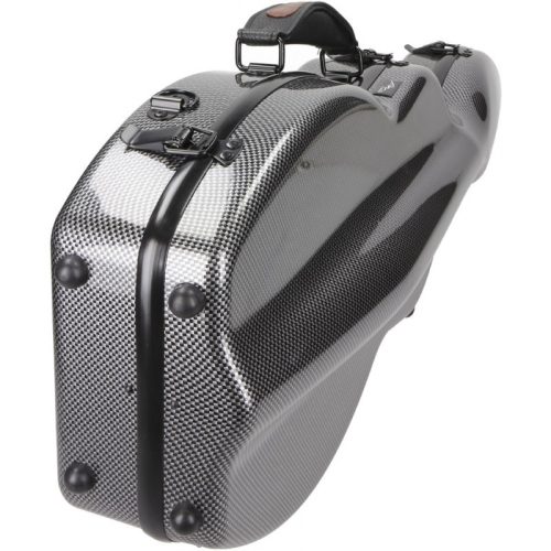 Hegedűtok MC üvegszálas, formatok, kottazsebes, páramérővel - 2 kg; SÖTÉTSZÜRKE