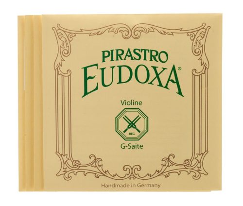 Hegedűhúr Pirastro Eudoxa készlet (E alu. gombos)