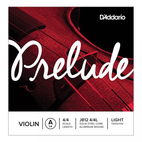 Hegedűhúr D'addario Prelude A medium (acél, alubev.)
