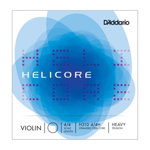 Hegedűhúr D'addario Helicore D heavy (acél ,fonott titánbev.)