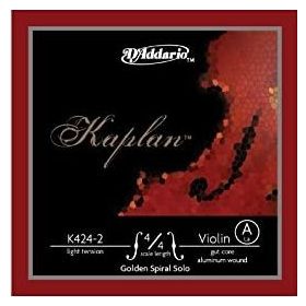   Hegedűhúr D'addario Kaplan Golden Spiral Solo A (gyártása szünetel)