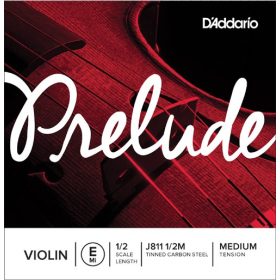 Hegedűhúr D'addario Prelude E 1/2