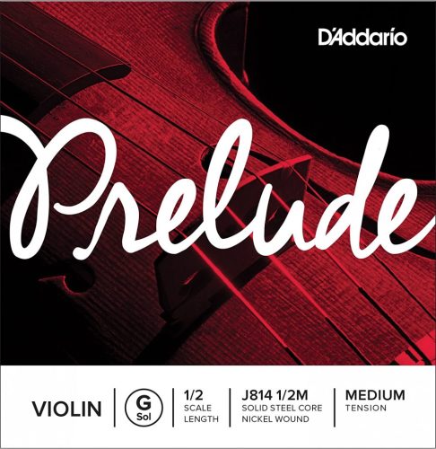 Hegedűhúr D'addario Prelude G 1/2