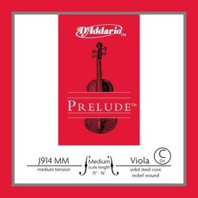   Brácsahúr D'addario Prelude C (acél, nikkelbev.) medium
