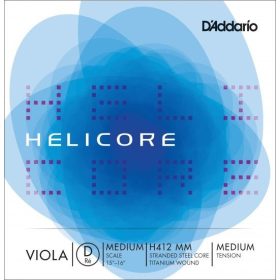   Brácsahúr D'addario Helicore D (acél, fonott titánbev.)