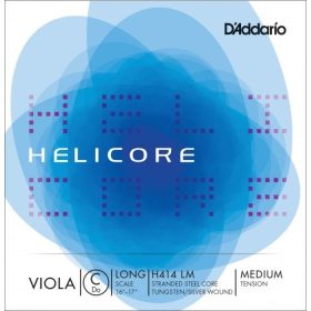   Brácsahúr D'addario Helicore C hosszú (acél, fonott wolfram-ezüstbev.)