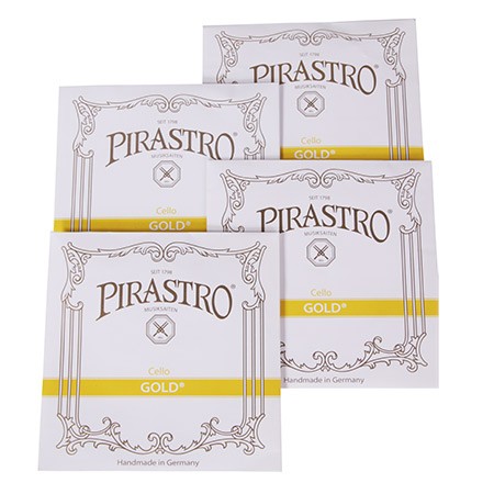 Csellóhúr Pirastro Gold készlet