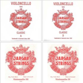 Csellóhúr Jargar Készlet, flexi-metal forte