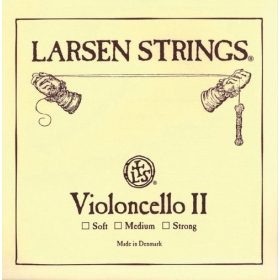 Csellóhúr Larsen D króm / ezüst soft