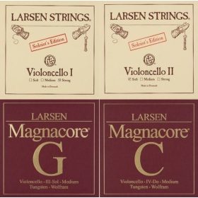 Csellóhúr Larsen Magnacore SOLO készlet, medium