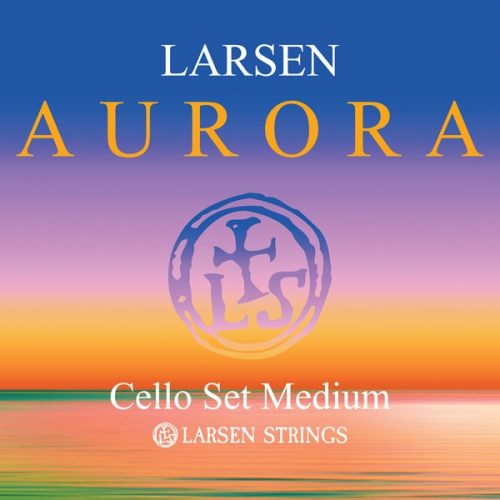 Csellóhúr Larsen Aurora készlet medium