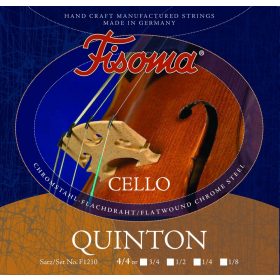 Csellóhúr Fisoma Quinton készlet 4/4