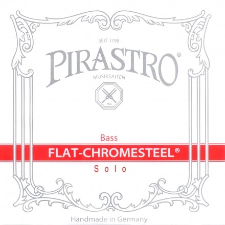 Bőgőhúr Pirastro Flat-chromsteel Solo készlet