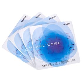   Bőgőhúr D'addario Helicore 3/4 készlet Hybrid medium