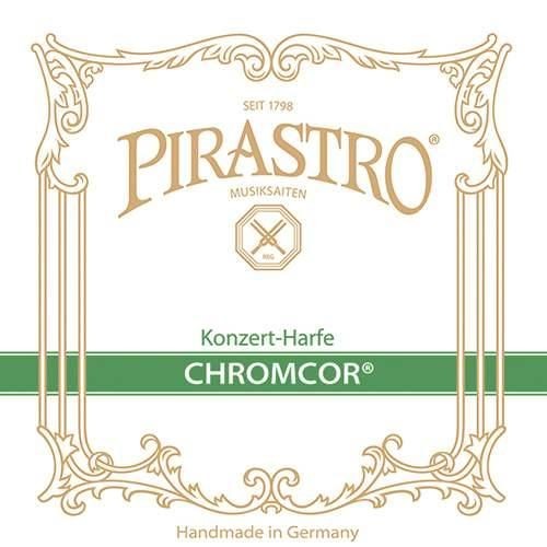 Pedál hárfahúr Pirastro Chromcor 5. oktáv készlet (5 bél +2 fém)