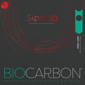 Pedál hárfahúr Sipario BioCarbon (más átm!) 5. oktáv G