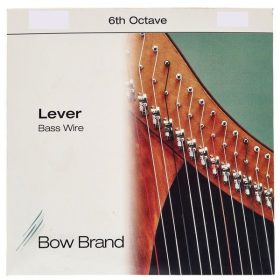 Kampós hárfahúr Bow Brand Fémhúr 6. oktáv D