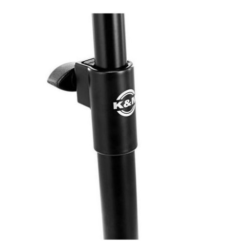 K&M kottaállvány "Spezial" stabil, hajlított lábak, több kottához, fekete