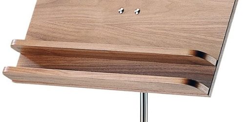 K&M kottapult, kottaállvány "zenekari" diófa