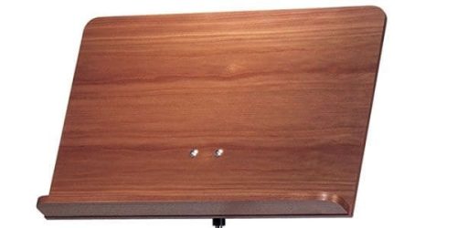 K&M kottapult, kottaállvány "zenekari" diófa tábla, extra hosszú