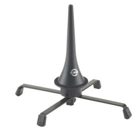   K&M hangszerállvány oboa (fém keresztláb+tüske); oboaállvány