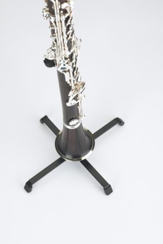 K&M hangszerállvány oboa (fém keresztláb+tüske); oboaállvány