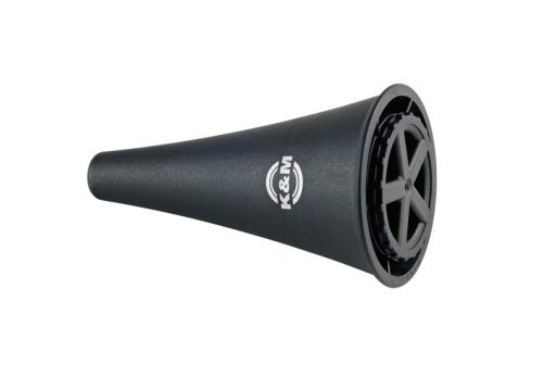 K&M hangszerállvány Klarinét, kicsire csukható, 5 lábú,tölcsérbe helyezhető; klarinétállvány