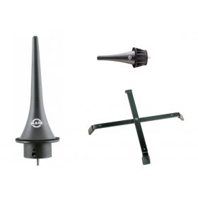   K&M hangszerállvány Bb+Esz Klarinéthoz; klarinétállvány 2 klarinéthoz, dupla