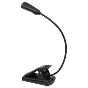   K&M "FlexLight" kottapult világítás, kottaolvasó lámpa, 2 LED (elem)