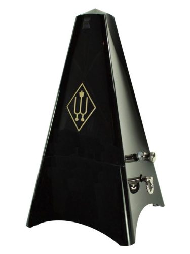 Wittner metronóm Piramis átlátszó, több színben - fekete, haranggal (ütemcsengővel)